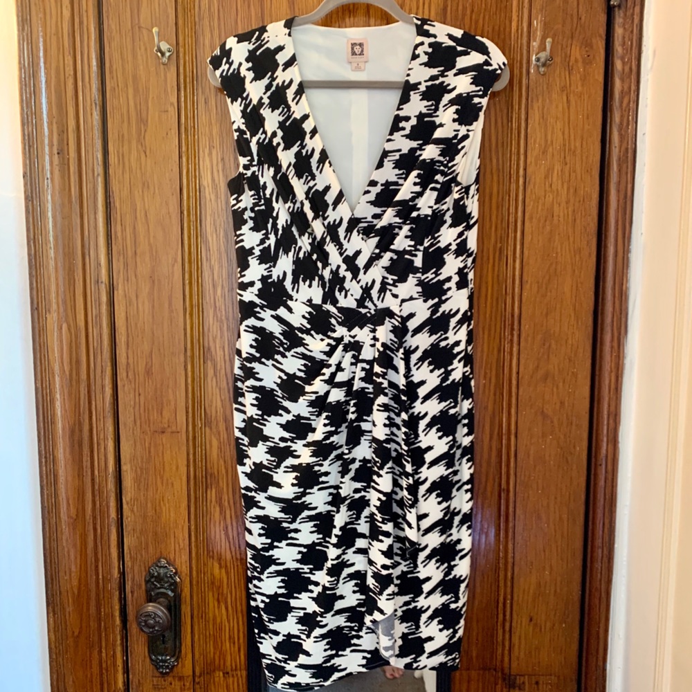 Anne Klein Houndstooth Dress